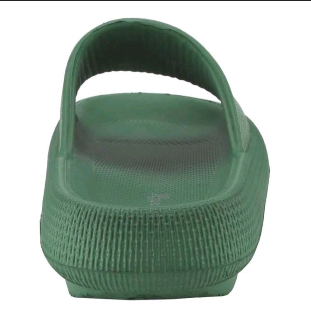 Green Slide Sandals - Picture 3 of 6